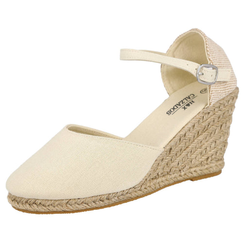 Bubble Bobble Q-9 Cuña Beige para Mujer