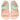 Vista superior de sandalias Crio's Md'Artico niña multicolor, logo interior, cierre textil adherente - © Calzados Modesto®