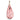 Bolso de mano PINK DESERT rosa de satén con aros dorados, estilo moderno - © Calzados Modesto®