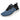 Zapatilla deportiva Skechers azul marino y negra de malla transpirable, estilo casual - © Calzados Modesto®