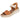 Skechers sandalia cuña cuero marrón MD114415 © Calzados Modesto®
