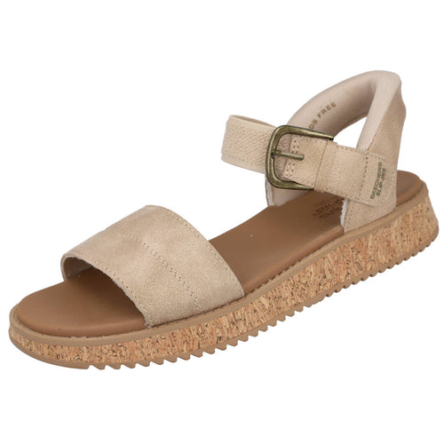 Skechers 114423 Natural Sandalias planas Mujer