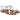 Sandalias planas piel blancas mujer Oh My Sandals 5863 © Calzados Modesto®