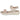 Sandalia plataforma beige con hebilla dorada mujer Bubble Bobble BL2616-6 © Calzados Modesto®