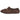 Zapato plano Pink Desert color marrón visto en perfil lateral completo - © Calzados Modesto®