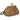 Bolso camel para mujer de Pink Desert con boquilla metálica dorada - © Calzados Modesto®