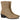 Par de botines taupe Pink Desert de mujer en plano detalle lateral - © Calzados Modesto®