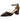 Zapato salón marrón de mujer Pink Desert con tacón ancho y elegante diseño fruncido lateral - © Calzados Modesto®