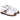 Pareja de sandalias blancas L&R SHOES MDB899 para niña, detalle de confección artesanal - © Calzados Modesto®