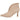 Botín Pink Desert MS7203 mujer beige, vista lateral con tacón cuadrado y detalles de costura - © Calzados Modesto®