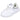 Zapatilla deportiva blanca niño Bubble Bobble ZJ460158 vista frontal con cierre textil adherente - © Calzados Modesto®