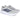 Par de zapatillas deportivas Adidas Runfalcon 6 grises para hombre, vista frontal - © Calzados Modesto®