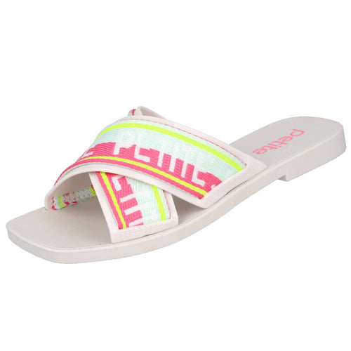 Bubble Bobble BUBBLE BOBBLE PJ6437 Chancla pala Beige Mujer