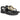 Sandalia piel negra dedo mujer detalles dorados OH MY SANDALS 5848 © Calzados Modesto®