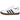 Adidas VL Court 2.0 blancas mujer: vista lateral detallada con tres rayas negras icónicas - © Calzados Modesto®