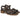 Sandalias piel marrón tacón bajo OH! MY SANDALS 5883 © Calzados Modesto®