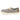 Zapatilla casual L&R Shoes FC-45 hombre kaki vista lateral detalle suela y pespuntes decorativos - © Calzados Modesto®
