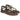 Sandalias planas piel marron adornos dorados OH! MY SANDALS 5848 © Calzados Modesto®