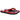 Pareja de chanclas Bubble Bobble SD5337 rojas para hombre, vista superior y lateral - © Calzados Modesto®