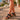 Sandalia Pink Desert R-82 negra mujer en pie, detalle de tiras y suela cómoda en exterior - © Calzados Modesto®