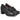 Zapatos tipo mocasín PITILLOS negros de piel con detalle metálico y tacón ancho - © Calzados Modesto®