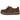 Mocasin Pink Desert CC229 marrón mujer vista lateral con detalle de costuras - © Calzados Modesto®