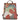 Bolso Anekke multicolor de piel estampada con asa de leopardo y charm colgante - © Calzados Modesto®