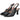 Par de salones negros Pitillos MD10527 mujer, puntera fina, doble tira y tacón - © Calzados Modesto®