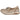 Mocasín de mujer Pink Desert color beige visto de perfil lateral - © Calzados Modesto®