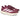 Par de zapatillas deportivas Adidas KJ4159 burdeos mujer, enfocando su diseño y suela ligera - © Calzados Modesto®
