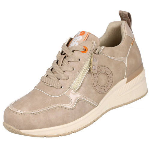 Refresh MD172280 Zapatillas Deportivas Beige para Mujer