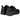 Zapatillas SKECHERS 232502 negras para mujer, estilo deportivo casual con logo S - © Calzados Modesto®