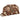 Vista lateral del bolso de mano Pink Desert KMV309626 en tonos beige y granate - © Calzados Modesto®