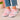 Zapatillas deportivas NEW BALANCE rosas de malla con detalles blancos y velcro - © Calzados Modesto®