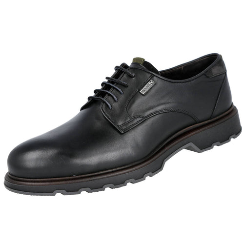 Pikolinos Linares Zapatos de Cordones Negros para Hombre