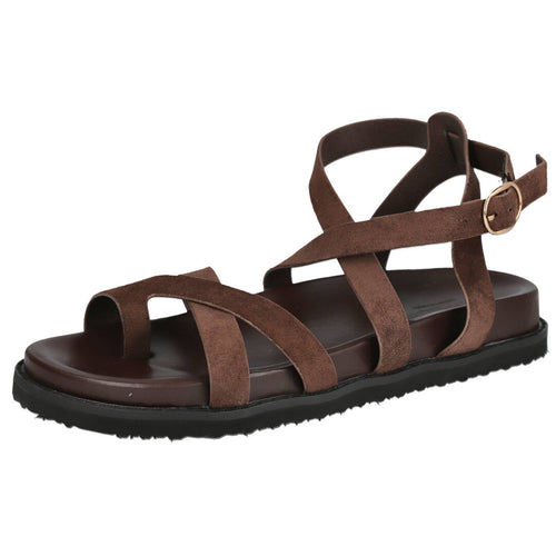 Pink Desert TC-2A047-10 Sandalias planas Marrón para Mujer