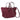 Bolso de mujer BUBBLE BOBBLE burdeos JYL68176, vista lateral del elegante diseño de punto. - © Calzados Modesto®