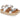 Sandalias cuña esparto piel blanco plata OH! MY SANDALS 6024 © Calzados Modesto®