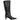 Bota Pink Desert negra para mujer con cremallera lateral y puntera fina - © Calzados Modesto®