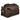 Bolso de mano marrón Pink Desert PSPS9811, vista lateral con cremallera dorada - © Calzados Modesto®