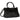 Detalle lateral del bolso Bubble Bobble negro para mujer con herrajes dorados - © Calzados Modesto®