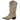 Bota beige de mujer Pink Desert H195, vista lateral con detalles de tachuelas y tacón - © Calzados Modesto®