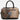 Interior del bolso tote Anekke mujer beige y azul con forro estampado y compartimentos - © Calzados Modesto®