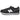 Zapatilla deportiva New Balance PV323 negra para niño, vista lateral con cierre textil adherente y d - © Calzados Modesto®