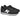 Par de zapatillas deportivas New Balance PV323 negras para niño, vistas en ángulo frontal con cierre - © Calzados Modesto®