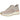 Zapatillas Skechers 177331 taupe de malla y ante con detalles metalizados - © Calzados Modesto®