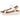 Sandalia deportiva mujer piel blanco beige MD5653 © Calzados Modesto®