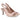 Sandalia Pitillos AL5805 de tacón, vista 3/4. Elegancia en piel nude para mujer. - © Calzados Modesto®