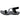 Vista lateral sandalia Skechers AL163112 negra mujer, suela flexible y ajuste - © Calzados Modesto®