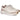 Par de zapatillas Skechers Slip-ins Cozy Fit mujer beige, cordones y diseño acolchado - © Calzados Modesto®
